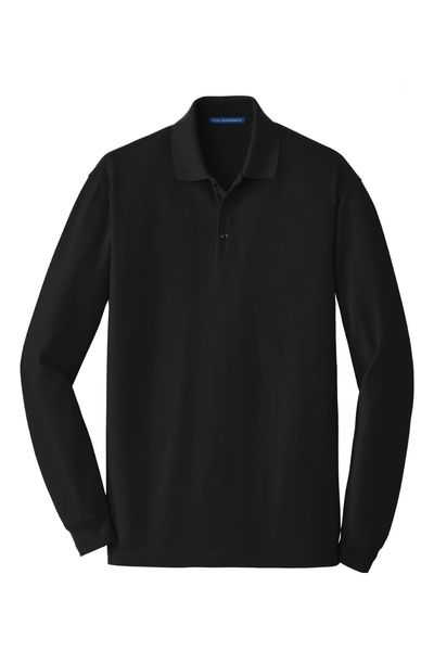 Port Authority EZCotton Long Sleeve Polo