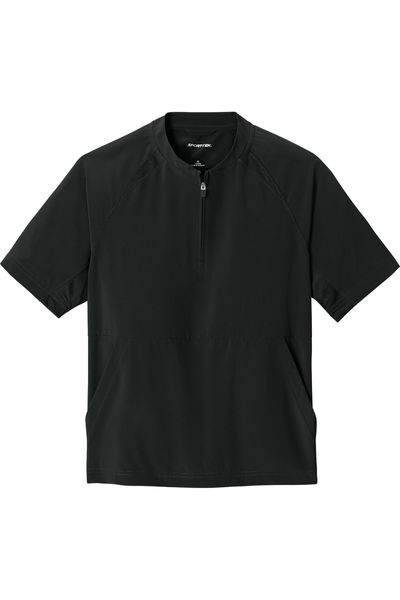 Sport-Tek Youth Repeat 1/2-Zip Short Sleeve Jacket