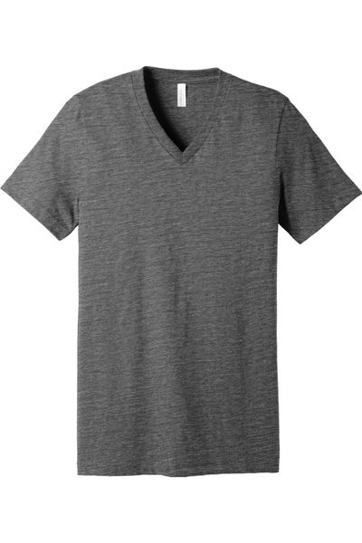 Bella + Canvas Textured Jersey V-Neck Tee