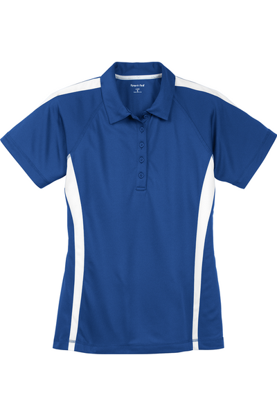 Sport-Tek Ladies PosiCharge® Micro-Mesh Colorblock Polo