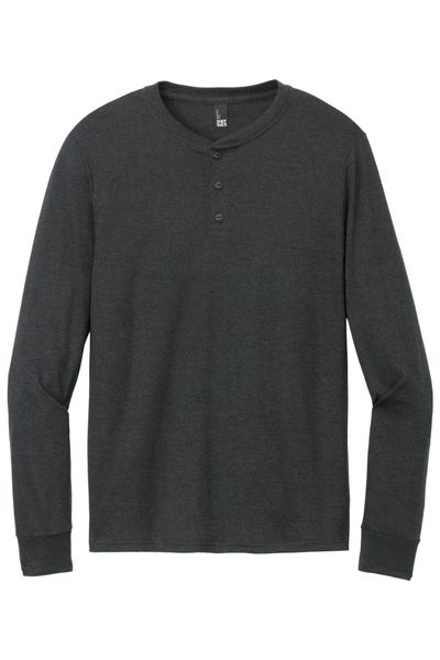 District Perfect Tri Long Sleeve Henley