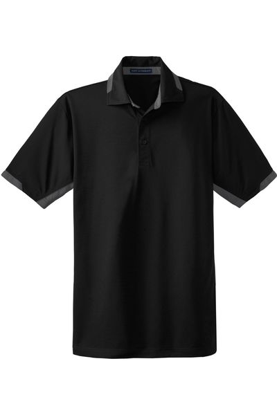 Port Authority Dry Zone Colorblock Ottoman Polo