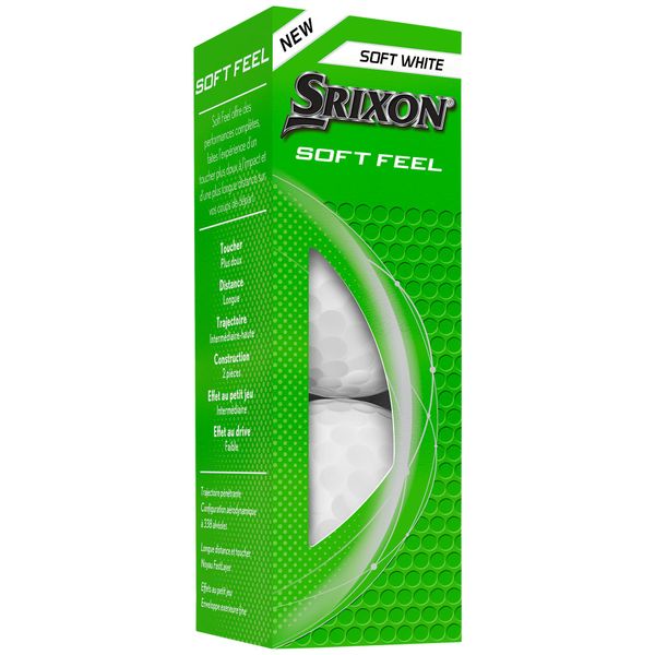 Srixon Soft Feel Golf Balls - 3 Pack