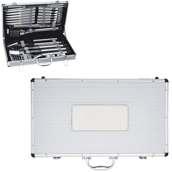 24 Piece Deluxe BBQ Set