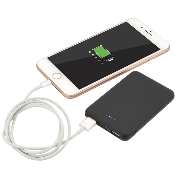 UL Certified Dual Port HD Power Bank – 5000 mAh