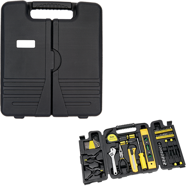 Tool Set with Tri-Fold Carrying Case