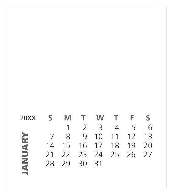 Good Value™ Business Card Magnet with 12-Sheet Calendar