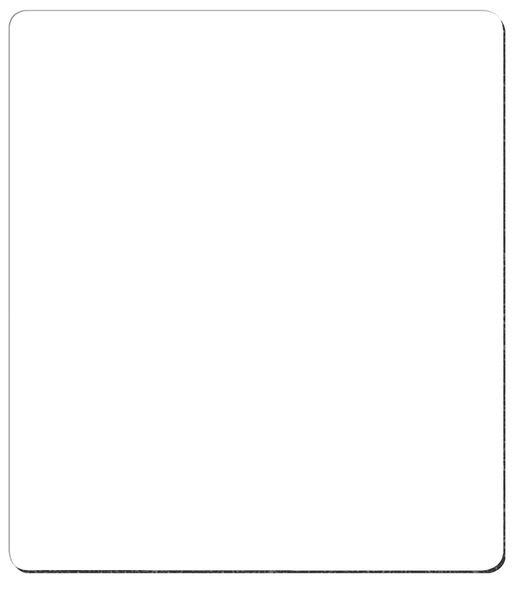 Good Value™ 1/16" Firm Surface Mouse Pad (7-1/2" x 8-1/2")