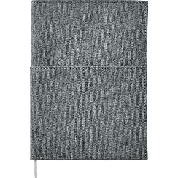 FSC® Mix 5" x 7" Canvas Pocket Refillable Notebook