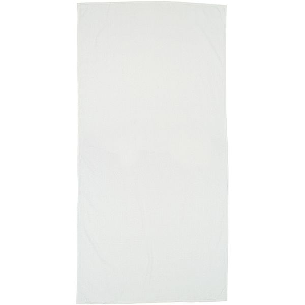 Basic Weight White Beach Towel
