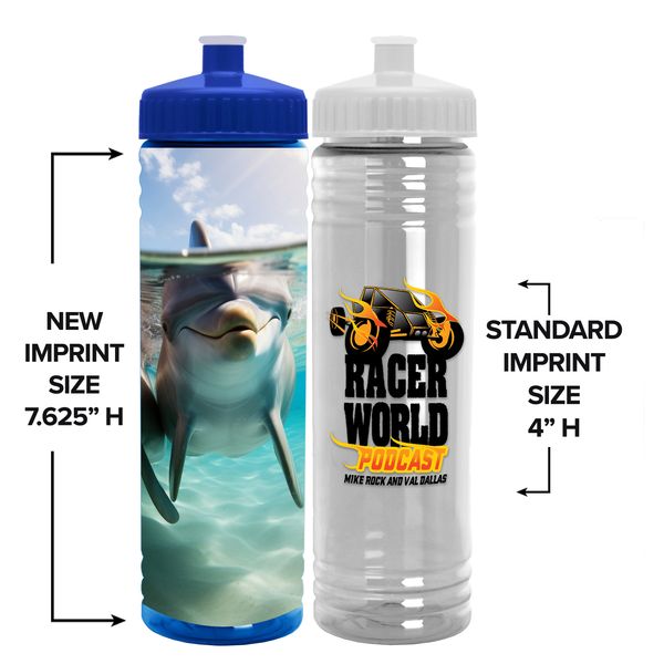 Garyline® Slim Fit Bottle with Push-Pull Lid - 24 oz.