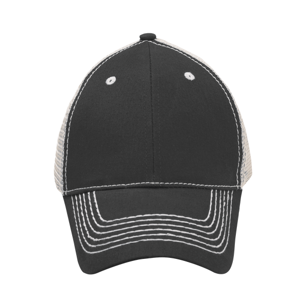 Heavy Stitch Cap With Mesh