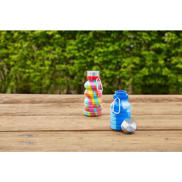 Zigoo Silicone Collapsible Bottle 18oz - Tie Dye