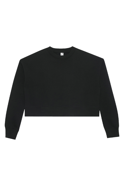 Lane Seven Womens Relaxed Crop Crewneck