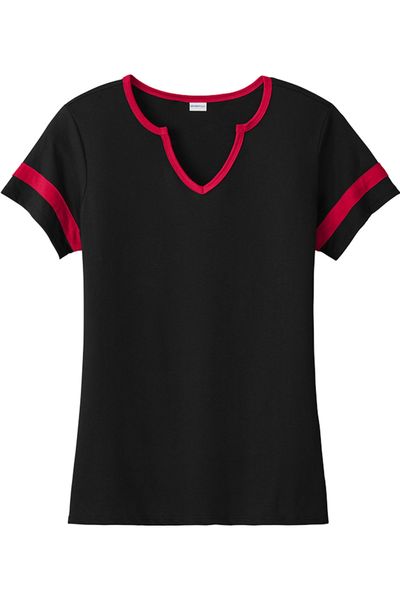 Sport-Tek Ladies Halftime Notch Neck Tee