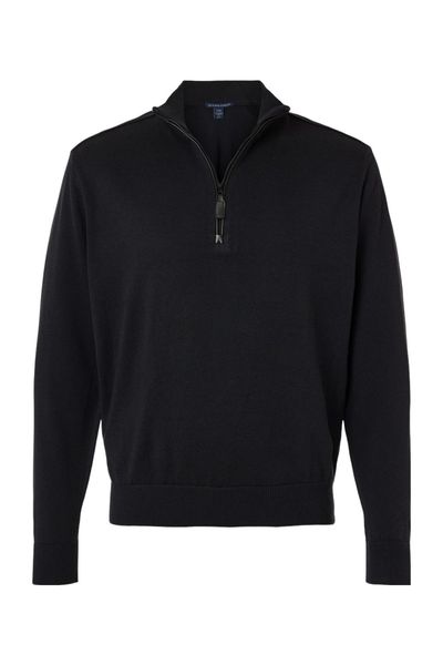Devon & Jones Men's New Classics Quarter-Zip Sweater