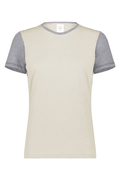 Augusta Sportswear Ladies Gameday Vintage Ringer Tee