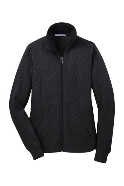 Port Authority Women's Slub Fleece Full-Zip Jacket