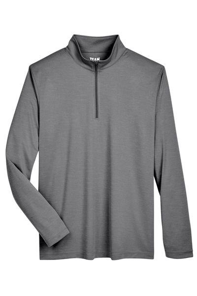 Team 365 Men's Zone Sonic Heather Performance Quarter-Zip