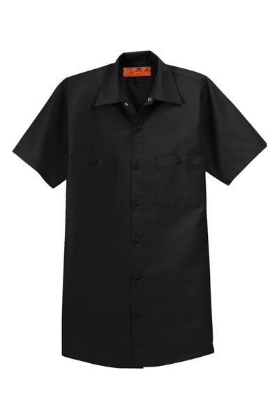 Red Kap Industrial Short Sleeve Work Shirt