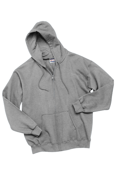 Hanes Ultimate Cotton Full-Zip Hooded Sweatshirt