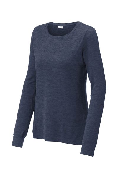 Sport-Tek Ladies Exchange 1.5 Long Sleeve Crew