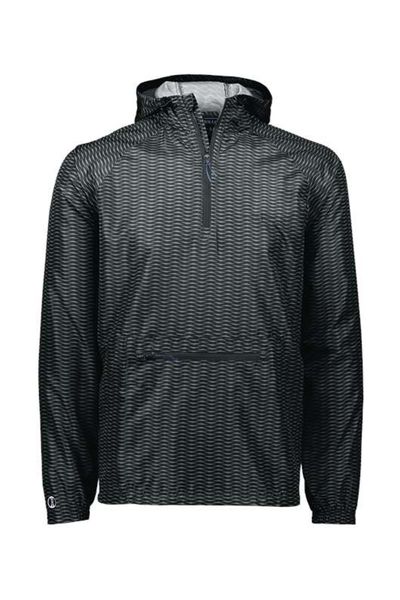 Holloway Range Hooded Packable Quarter-Zip Jacket