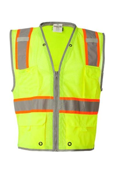 Kishigo Premium Brilliant Series Heavy-Duty Class 2 Vest