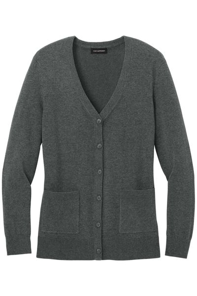 Port Authority Women's Easy Care Button-Up Cardigan Sweater