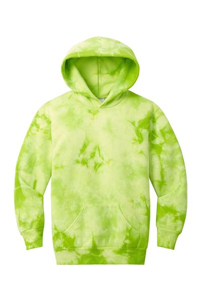 Port & Co Youth Crystal Tie-Dye Pullover Hoodie