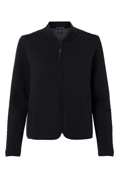 Devon & Jones Women's Berkeley Textured Full-Zip Jacket