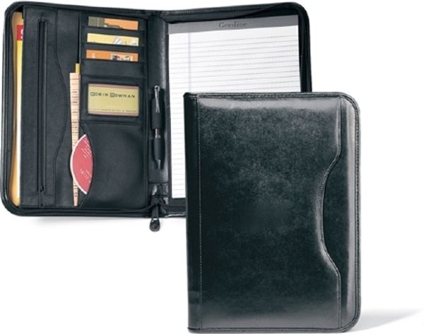 Deluxe Executive Vintage Leather Padfolio