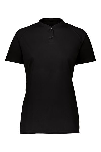 Augusta Sportswear Ladies Attain Wicking Two-Button Softball Jersey (1567)