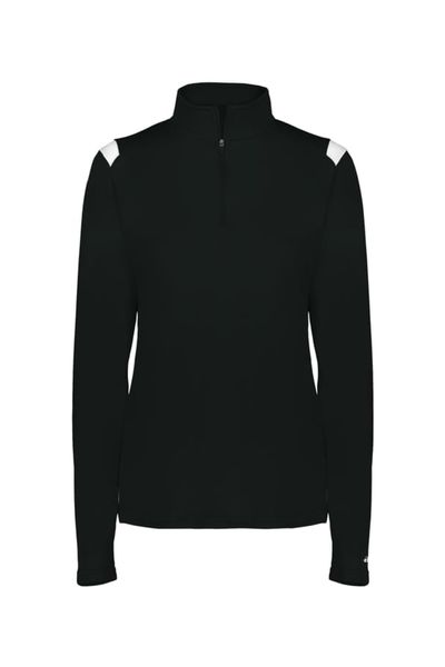 Badger Sport Ladies On The Rise 1/4 Zip Pullover