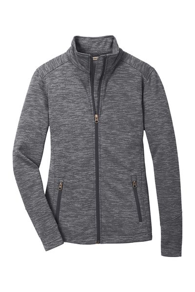 Port Authority Ladies Digi Stripe Fleece Jacket