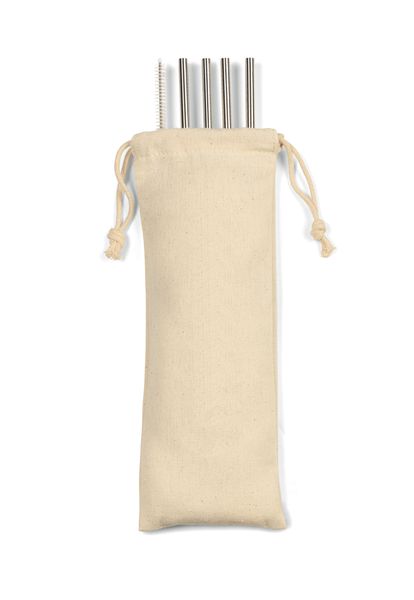 Reed Stainless Steel Straw Set