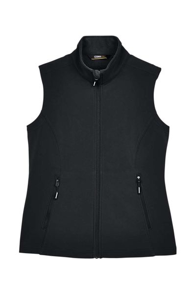 CORE365 Women's Cruise Two-Layer Fleece Bonded Soft Shell Vest