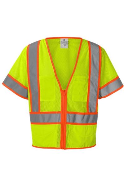 Kishigo Ultra-Cool Six-Pocket Mesh Surveyor’s Vest