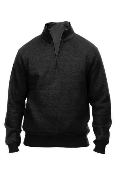 Threadfast Unisex Ultimate Fleece Quarter-Zip Sweatshirt