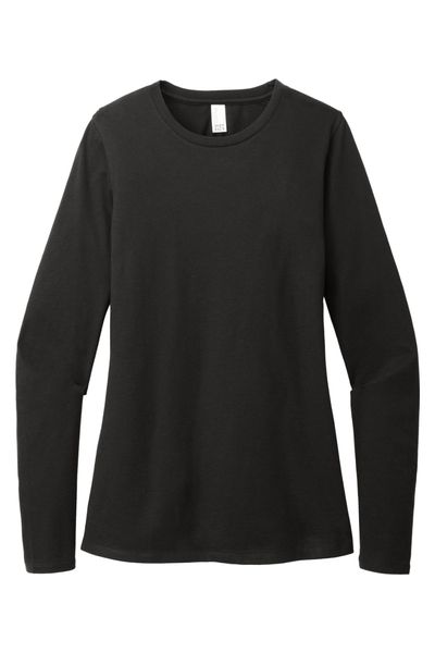 District Women's Perfect Blend CVC Long Sleeve Tee