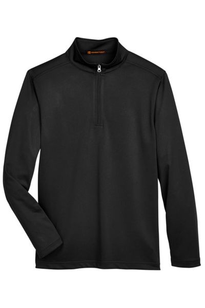 Harriton Men's Advantage Snag Protection Plus Quarter-Zip