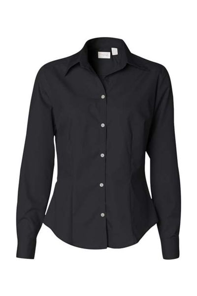 Van Heusen Women's Silky Poplin Shirt