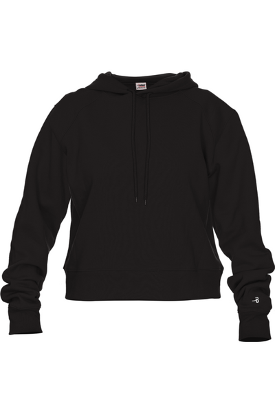 Badger Athletic Fleece Women's Crop Hood