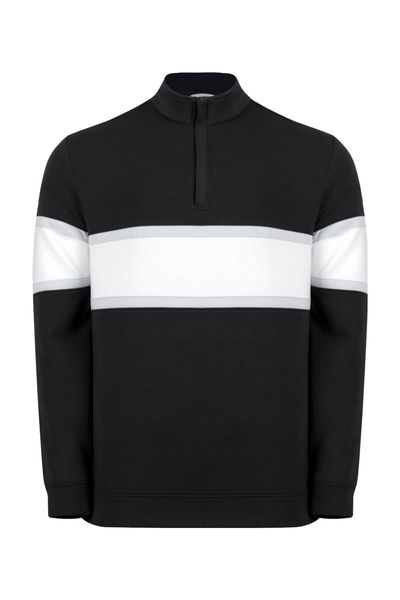 Swannies Men's Owen Quarter-Zip Colorblock Pullover