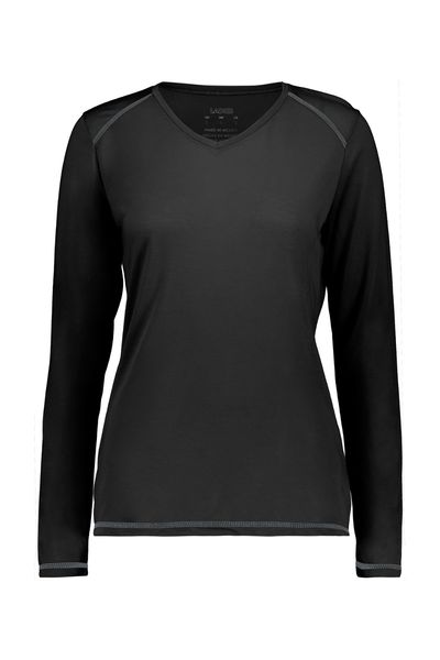 Augusta Sportswear Ladies Super Soft-Spun Poly Long Sleeve Tee