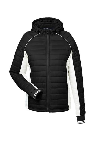 Nautica Women's Nautical Mile Hooded Puffer Jacket