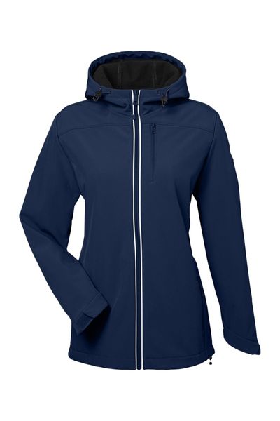 Nautica Women's Wavestorm Hooded Soft Shell Jacket