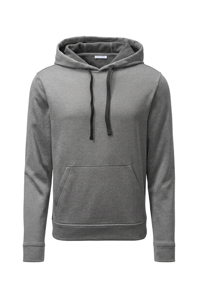 Sport-Tek PosiCharge Sport-Wick Heather Fleece Hooded Pullover