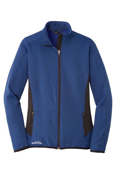 Eddie Bauer Women's Full-Zip Heather Stretch Fleece Jacket