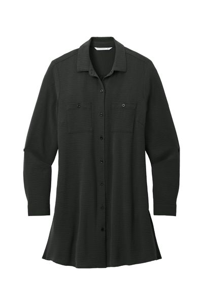 Port Authority Ladies Textured Crepe Long Tunic
